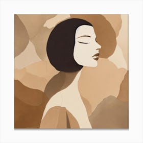 Portrait Of A Woman Canvas Print