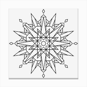 Geometric Mandala 02 Canvas Print