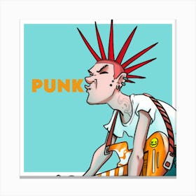 Punks Canvas Print