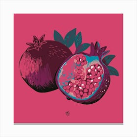 Food Granatapfel Canvas Print