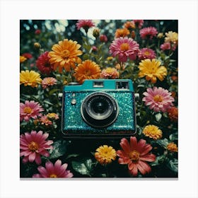 Polaroid Camera Canvas Print