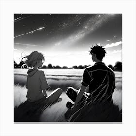 Stargazing Canvas Print