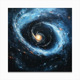 Spiral Galaxy Art 1 Canvas Print