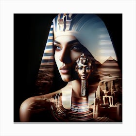 Egyptian Woman 1 Canvas Print