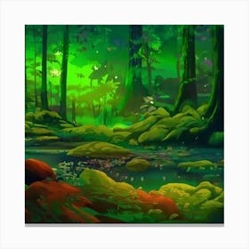 Forest 46 Canvas Print