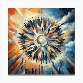 Center Of The Universe Canvas Print