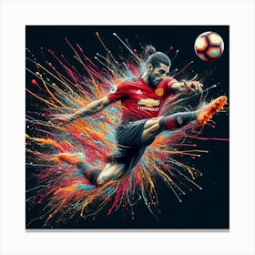 Manchester United Player Canvas Print