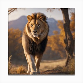 Lion Canvas Print