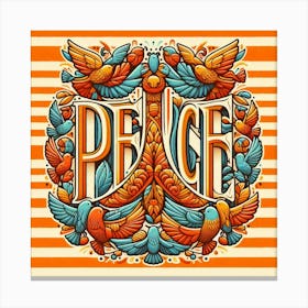 Peace 2 Canvas Print