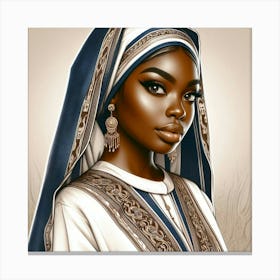 Egyptian Girl Canvas Print