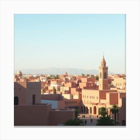 Morocco Stock Videos & Royalty-Free Footage 2 Canvas Print