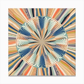 Whirling Geometry - #13 Canvas Print