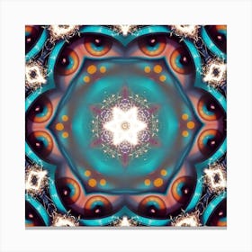 Psychedelic Mandala 4 Canvas Print