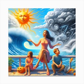 Of A Family Canvas Print