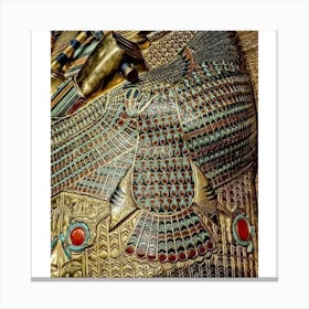 Egyptian Sarcophagus 9 Canvas Print