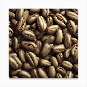 Coffee Beans 417 Canvas Print