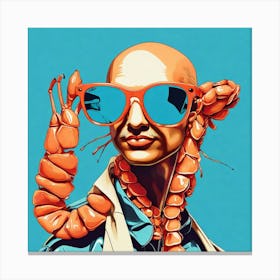 Lobster Man Canvas Print