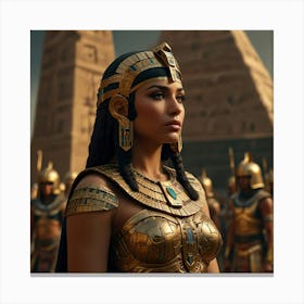 Egyptian Woman Canvas Print