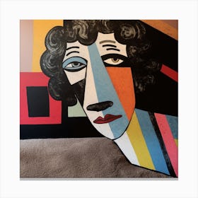 Face Of A Woman Canvas Print