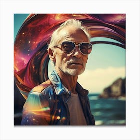 Portrait Of A Man Canvas Print