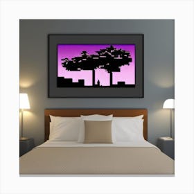 Pixel Art 2 Canvas Print