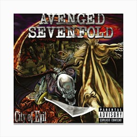 Avenged Sevenfold FanArt 5 Canvas Print