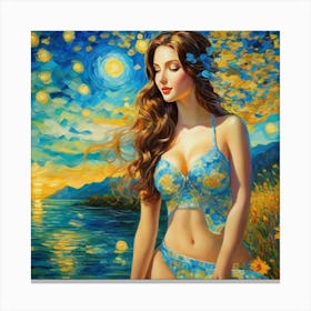 Starry Nightpiyh Canvas Print