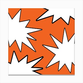 Comic Explosions 1 Canvas Print