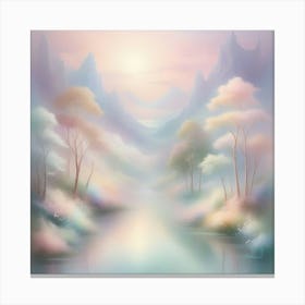 Azure Lake Canvas Print