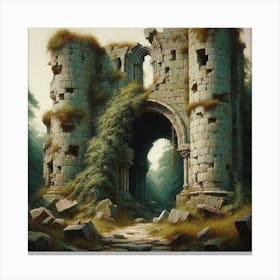 The Keep Canvas Print