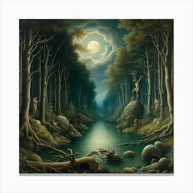 Forest 16 Canvas Print