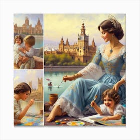 Of A Princess67 Canvas Print