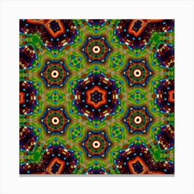 Groovy Psychedelic Abstract Canvas Print