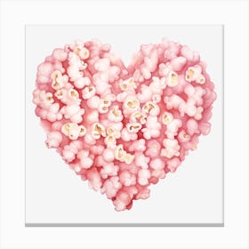 Heart Of Popcorn 1 Canvas Print