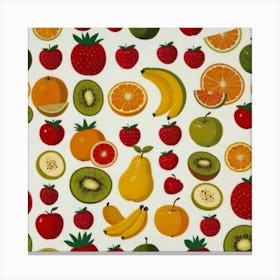 Fruit And Veg Canvas Print