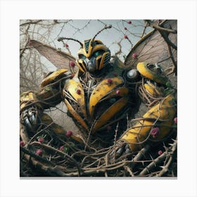 Transformers The Last Bumblebee Canvas Print