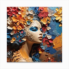 Paper Sculpture Canvas Print