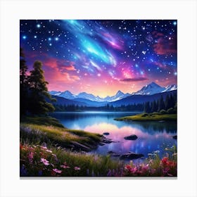 Starry Night 1 Canvas Print