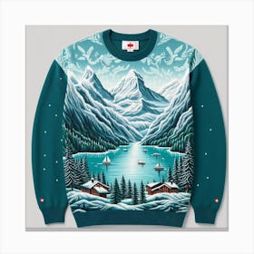 Winter Sweater Canvas Print