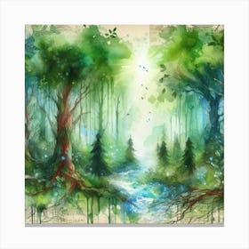 Forest Canvas Print