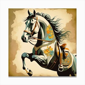 Horse Painting 2 Canvas Print