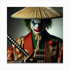 Asian Clown Canvas Print