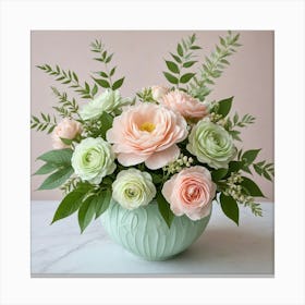 Ftd Rose Bouquet Canvas Print