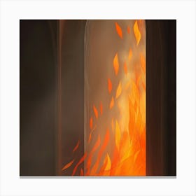 Fire Door Canvas Print