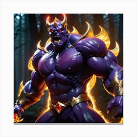 Demon 2 Canvas Print