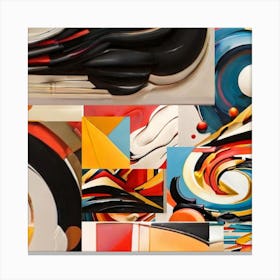 Abstract Abstract Painting Canvas Print