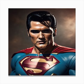 Super Elvis Canvas Print