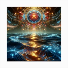 Cosmic Energy Explained: Unlocking the Secrets of Universal Forces Canvas Print