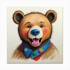 Teddy Bear 12 Canvas Print