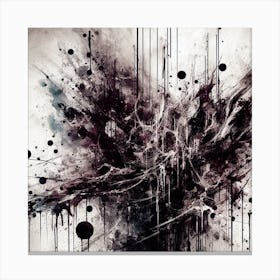 Abstract Image Of Lilith 3 Canvas Print